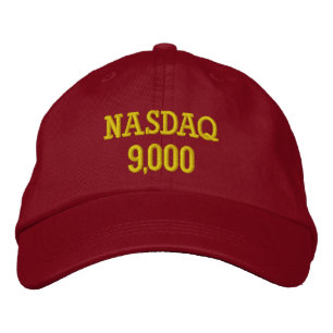 NASDAQ 9000 poäng Broderad Keps
