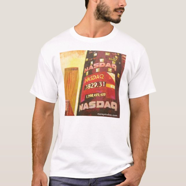 "NASDAQ ", TEE SHIRT (Framsida)