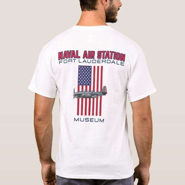 NASFL Fort Lauderdale Museum T-Shirt (Baksida)