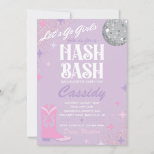Nash Bash Bachelorette Party   Nash Bash Inbjudan