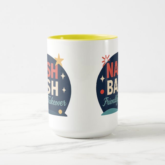 Nash Bash—Friendly Takeover | Halloween Gifts Mugg (Center)