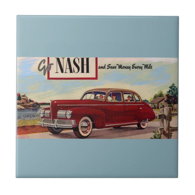 Nash bilannons 1941 kakelplatta (Framsidan)