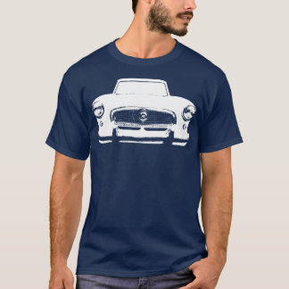 Nash Metropolitan 1950 s klassisk monoblock vit T Shirt