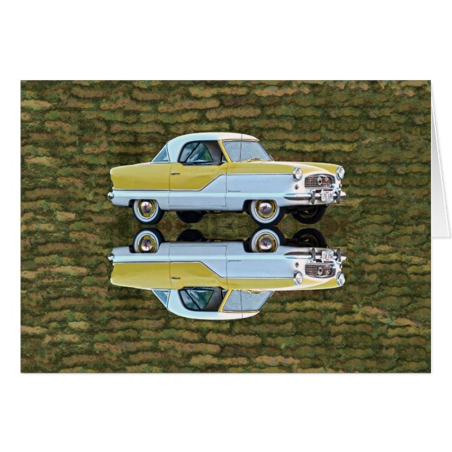 Nash Metropolitan Hälsningskort (Framsidan Horizontal)