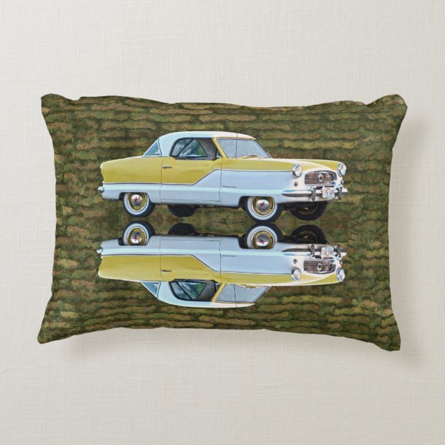 Nash Metropolitan Prydnadskudde (Baksidan)