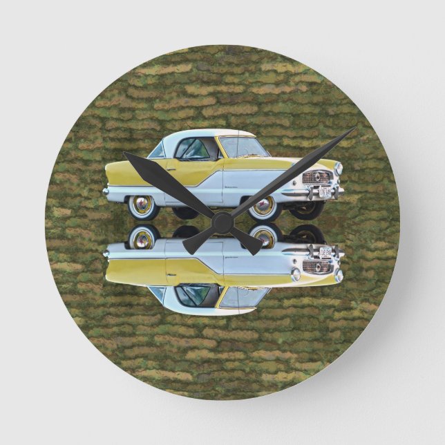 Nash Metropolitan Rund Klocka (Framsida)