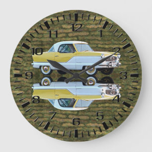 Nash Metropolitan Wall Clock Stor Klocka