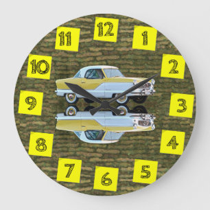 Nash Metropolitan Wall Clock Stor Klocka