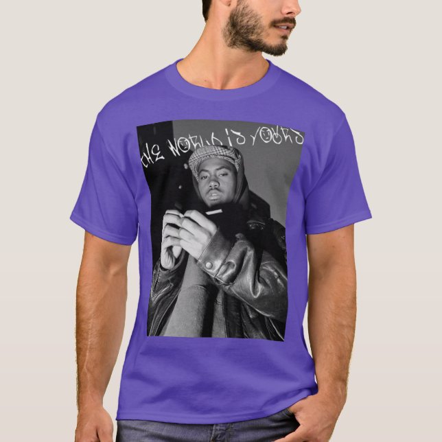 Nashe World Is Yours retro T Shirt (Framsida)