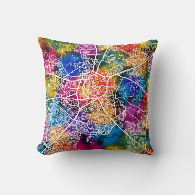 Nashik Maharashtra City Karta Kudde (Framsida)