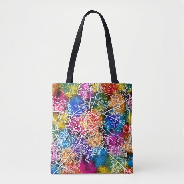 Nashik Maharashtra City Karta Tygkasse (Framsida)