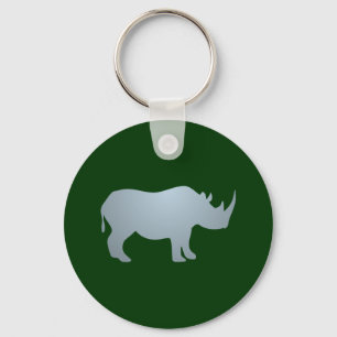 Nashorn rhino rhinoceros nyckelring