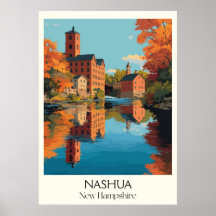 Nashua New Hampshire Fabriksstad