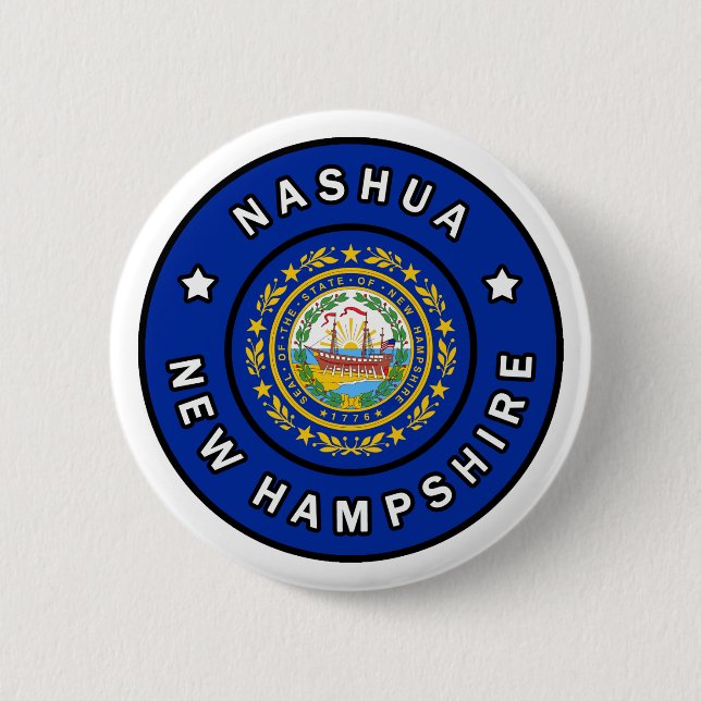 Nashua New Hampshire Knapp (Framsida)