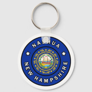 Nashua New Hampshire Nyckelring