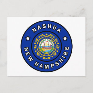 Nashua New Hampshire Vykort