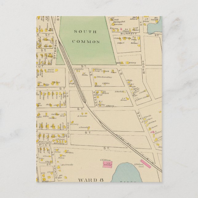 Nashua, Ward 68 Vykort (Framsida)