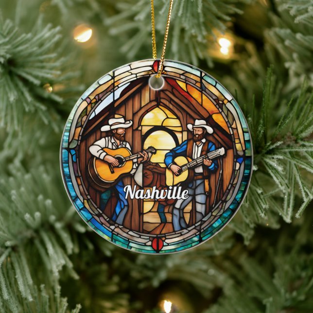 Nashvile Land Music Julgransprydnad Keramik (Träd)