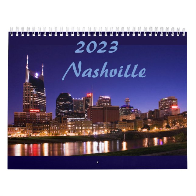 Nashville 2023-kalender kalender (Omslag)