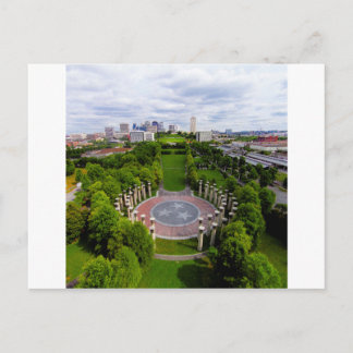 Nashville Aerial-foto Vykort