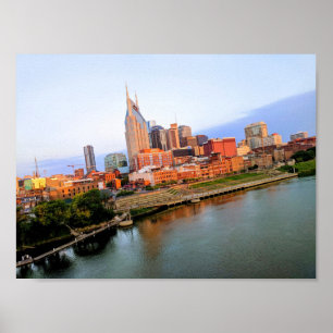 Nashville affisch för Tennessee horisont #1