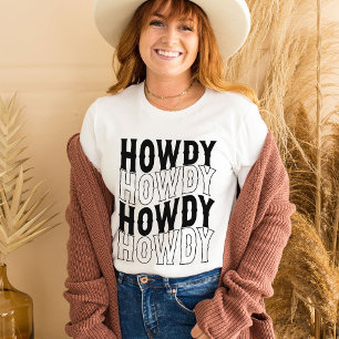 Nashville Bachelorette Howdy Anpassningsbar Brides T Shirt