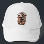 Nashville Bachelorette Party - Boots and Bling Keps<br><div class="desc">This hat completes your It's a Nashville Thing Boots and Bling outfit. Everyone in the bride to be bachelorette crew will want one to celebrate the occasion. It features detailed illustrations of cowgirl boots and a stylish western hat accented with turquoise and glittering stars which complements the clothing and decor...</div>