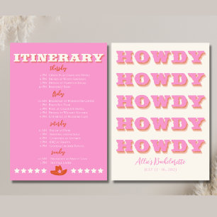 Nashville Bachelorette Party Rosa Itinerary Meddelande