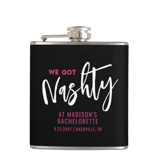 Nashville Bachelorette Personlig Favor Fickplunta (Framsidan)
