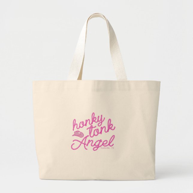 Nashville Bachelorette tote Jumbo Tygkasse (Framsidan)
