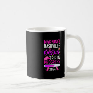 Nashville Bästa Vänner Resa 2026 Pågående Bästa Vä Kaffemugg