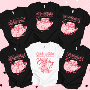 Nashville Birthday Crew T-Shirt