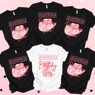 Nashville Birthday Crew T-Shirt