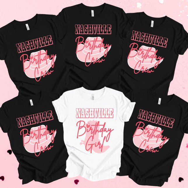 Nashville Birthday Crew T-Shirt (Nashville Birthday Crew )