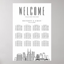 Nashville Bröllop | 12 Bord-sätesdiagram