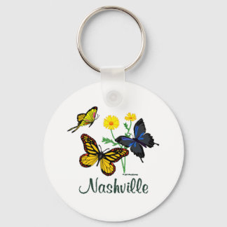 Nashville Butterflies Nyckelring