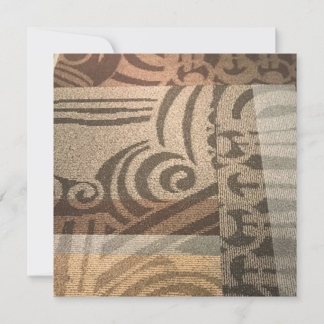 Nashville Carpet Flat Greeting Card Kort (Framsida)