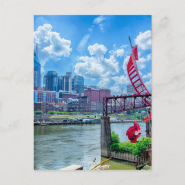 Nashville City i Tennessee Vykort