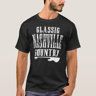 Nashville Classic Land Music Tennessee Guitar P T Shirt