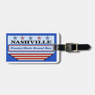 Nashville countrymusik malde nolla bagagebricka