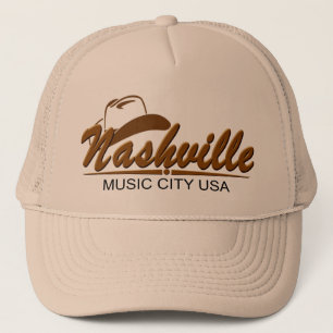 Nashville countrymusiktruckerkeps keps