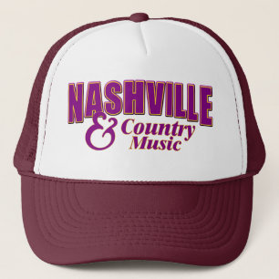 Nashville & countrymusiktruckerkeps truckerkeps