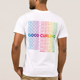 Nashville Curling Klubb Pride T-Shirt w Pocket Log