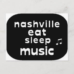 Nashville Eat Ssov Music Vykort