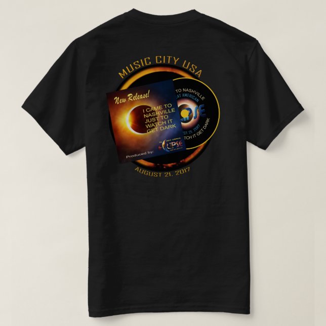 Nashville Eclipse New Release Manar Shirts T-shirt (Design baksida)