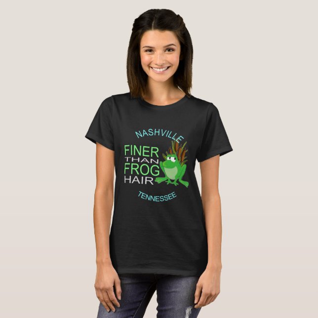 Nashville Finer Than Frog Hair Women's Shirt Tröja (Hel framsida)
