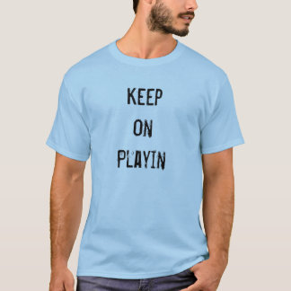 Nashville flodbehålla på Playin Tee Shirt