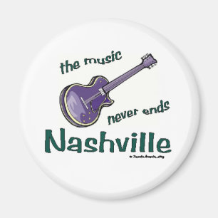 Nashville gitarr magnet