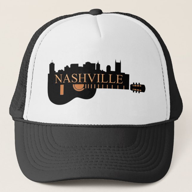 Nashville gitarrtruckerkeps keps (Framsida)