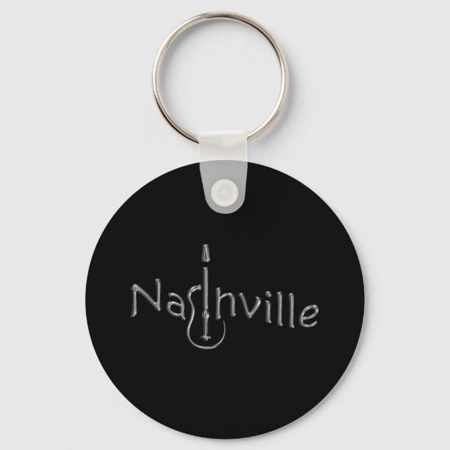 nashville guld ton nyckelring (Framsida)